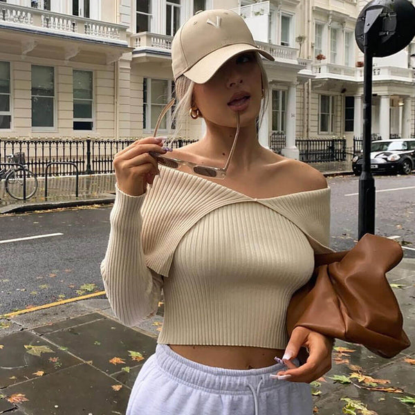 GBSELL Fall Sweaters For Women Winter Tops Loose Casual Knit Top Women  Color Matching Round Neck Loose Sweater And ted Color Block Round Neck  Loose