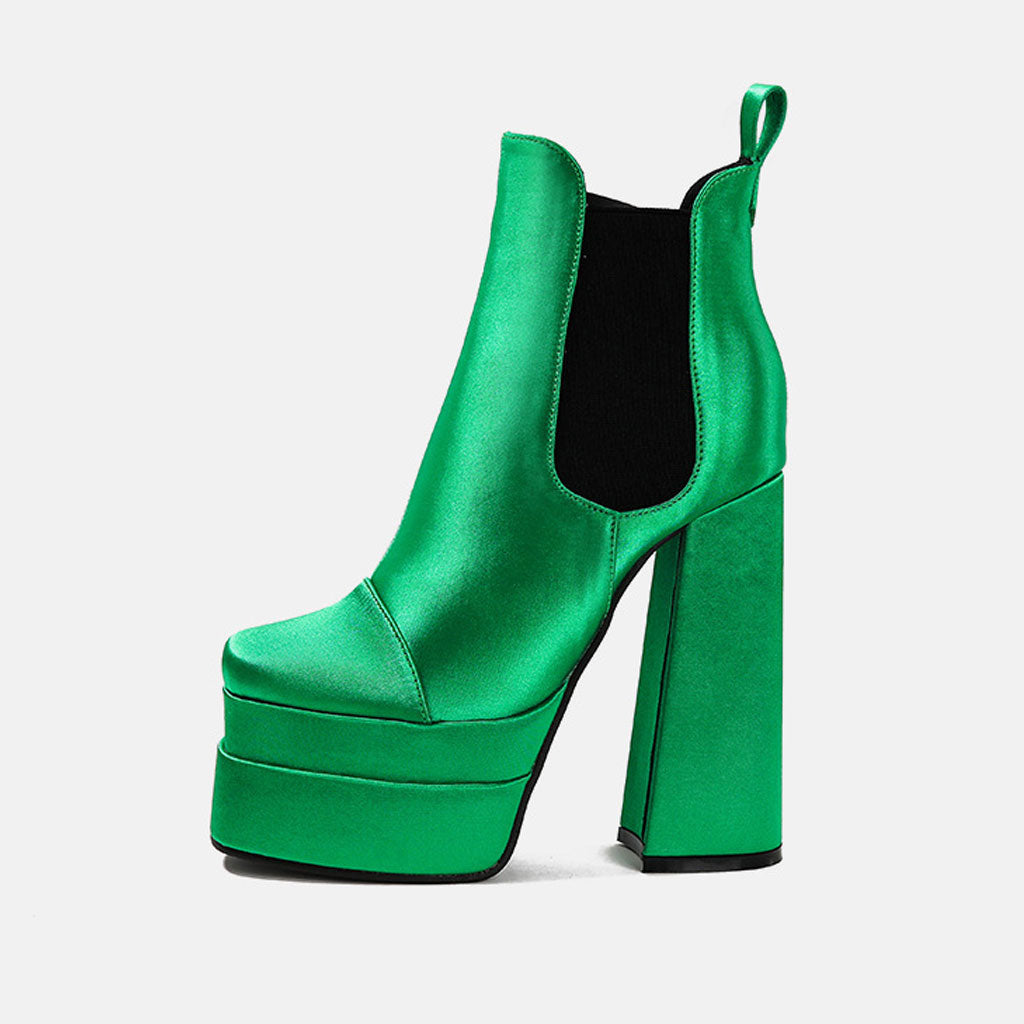 New Design Women Fashion Peep Toe Suede Leather Stiletto Heel Short Bo –  Amaruq Pac