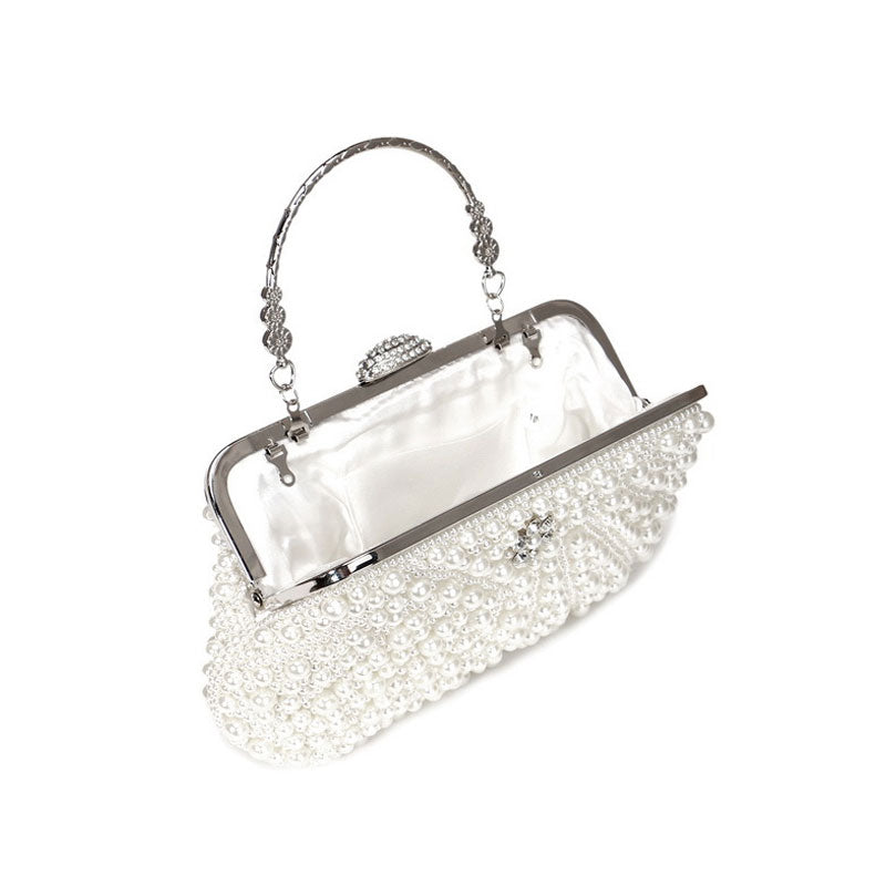 chanel pearl handle bag